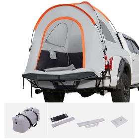 Truck Bed Tent, 6.4'-6.7' Pickup Truck Tent with Rain Layer and Carry Bag, Waterproof PU2000mm Double Layer Truck Tent, Accommodate 2-3 Person Truck Bed Tent, 6.4'-6.7' Pickup Truck Tent with Rain Layer and Carry Bag, Waterproof PU2000mm Double Layer Truck Tent, Accommodate 2-3 Person